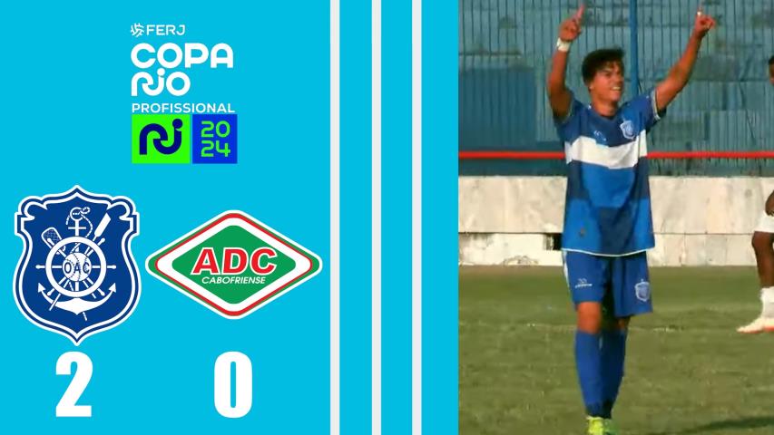 Olaria 2x0 Cabofriense - Copa Rio Profissional 2024 - 3ª Fase - Jogo de Volta