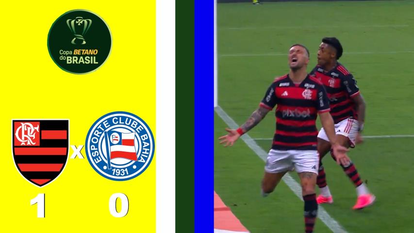 Flamengo 1x0 Bahia - Copa do Brasil 2024 - Quartas de Finais - Jogo de Volta