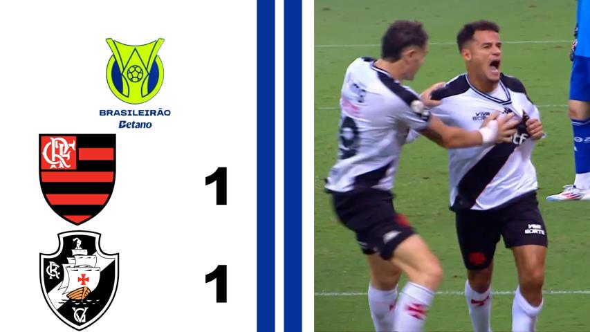 Flamengo 1x1 Vasco  - 26ª Rodada - Brasileiro Série a 2024