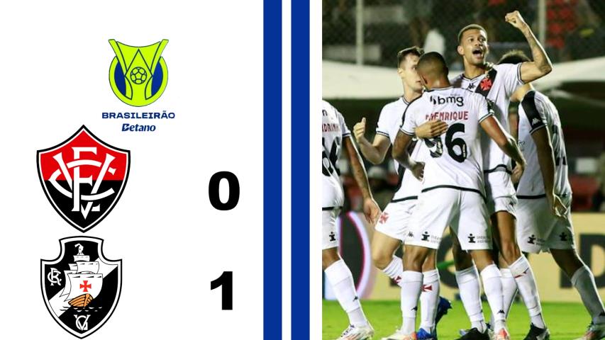 Vitória 0x1 Vasco - 25ª Rodada - Brasileiro Série a 2024