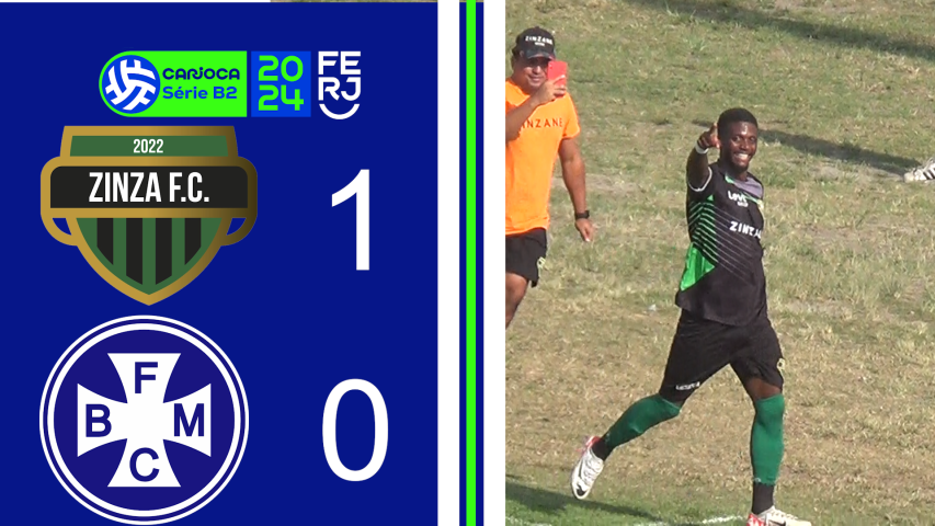 Zinzane 1x0 Barra Mansa - Carioca Série B2 - Taça Maracanã - 1ª Rodada