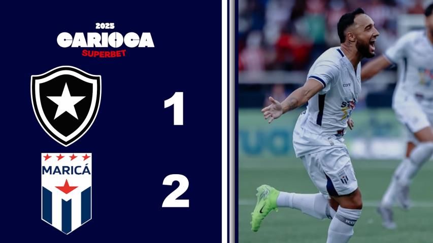 Carioca Superbet 2025 - Taça Guanabara - 1ª Rodada - Botafogo 1x2 Maricá