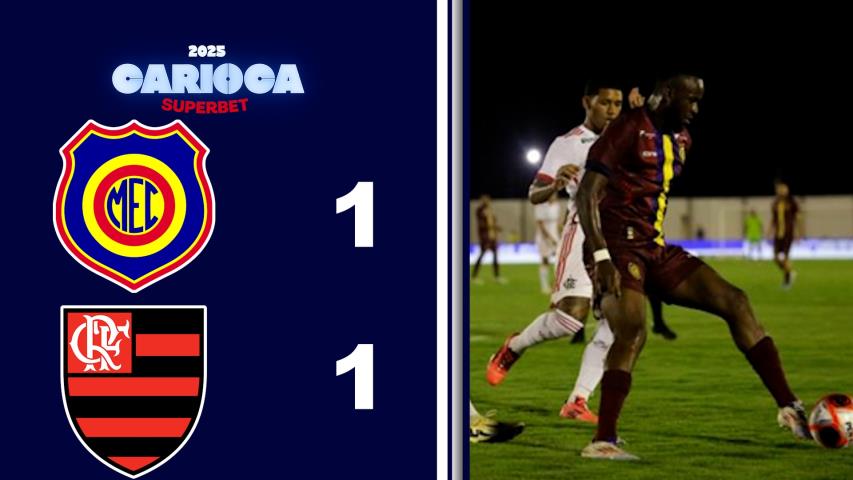 Carioca Superbet 2025 - Taça Guanabara - 2ª Rodada - Madureira 1x1 Flamengo