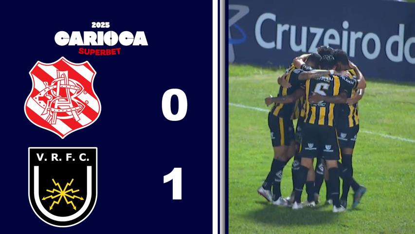 Carioca Superbet 2025 - Taça Guanabara - 3ª Rodada - Bangu 0x1 Volta Redonda