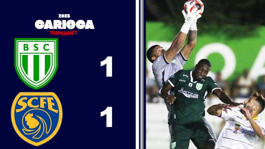 Carioca Superbet 2025 - Taça Guanabara - 4ª Rodada - Boavista 1x1 Sampaio Correa