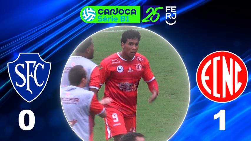 Carioca Série B1 PROF. (2025) - Taça Corcovado - 6ª Rodada - Serrano 0x1 Nova Cidade