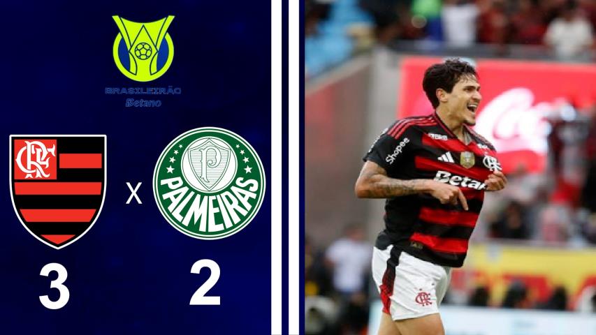 Brasileiro Série a 2025 - 29ª Rodada - Flamengo 3x2 Palmeiras