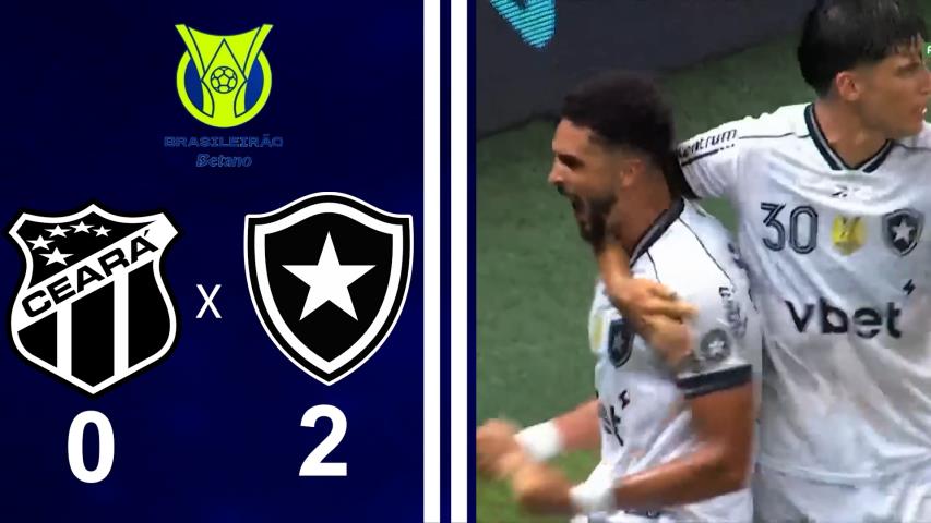 Brasileiro Série a 2025 - 29ª Rodada - Ceará 0x2 Botafogo