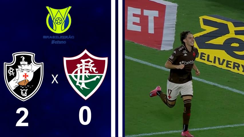 Brasileiro Série a 2025 - 29ª Rodada - Vasco 2x0 Fluminense