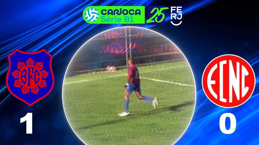 Carioca Série B1 PROF. (2025) - Taça Corcovado - 8ª Rodada - Bonsucesso 1x0 Nova Cidade