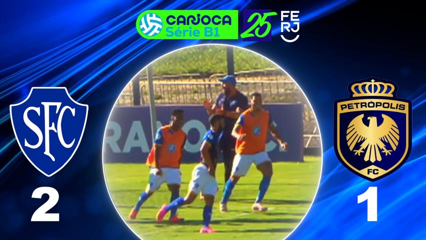 Carioca Série B1 PROF. (2025) - Taça Corcovado - 8ª Rodada - Serrano 2x1 Petrópolis