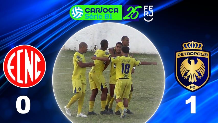 Carioca Série B1 PROF. (2025) - Taça Corcovado - 5ª Rodada - Nova Cidade 0x1 Petrópolis 