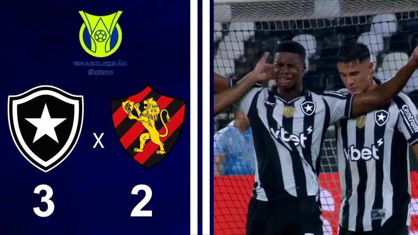 Brasileiro Série a 2025 - 34ª Rodada - Botafogo 3x2 Sport