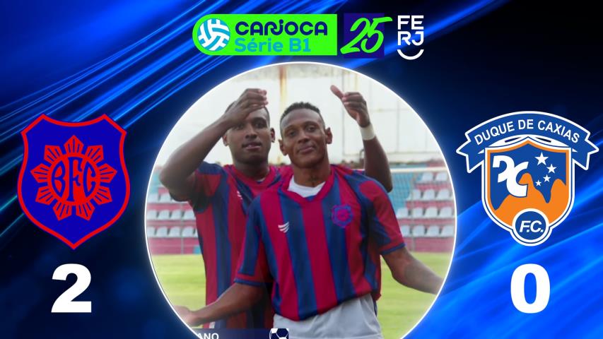 Carioca Série B1 PROF. (2025) - Semifinal - Jogo Volta - Bonsucesso 2x0 Duque de Caxias