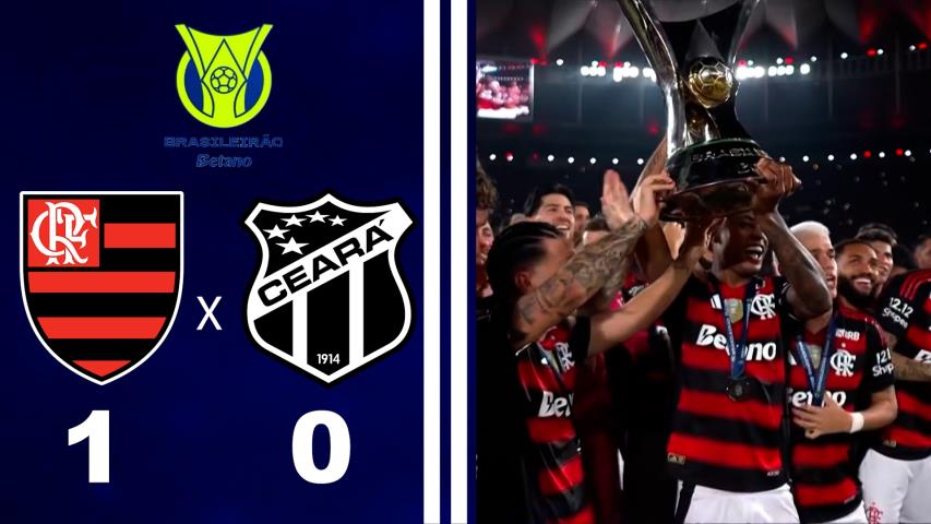 Brasileiro Série a 2025 - 37ª Rodada - Flamengo 1x0 Ceará - uma Vez, Flamengo, 9 Vezes Flamengo!