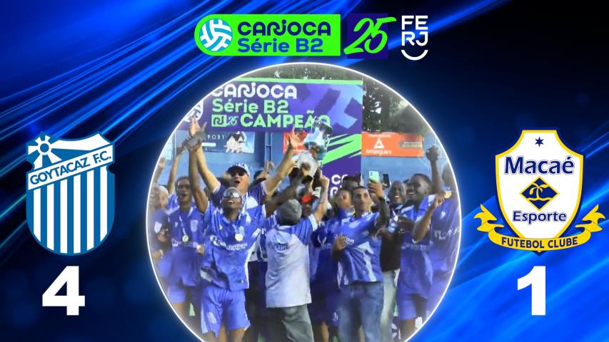 Goytacaz Fica com o Título da Série B2 Estadual 2025
