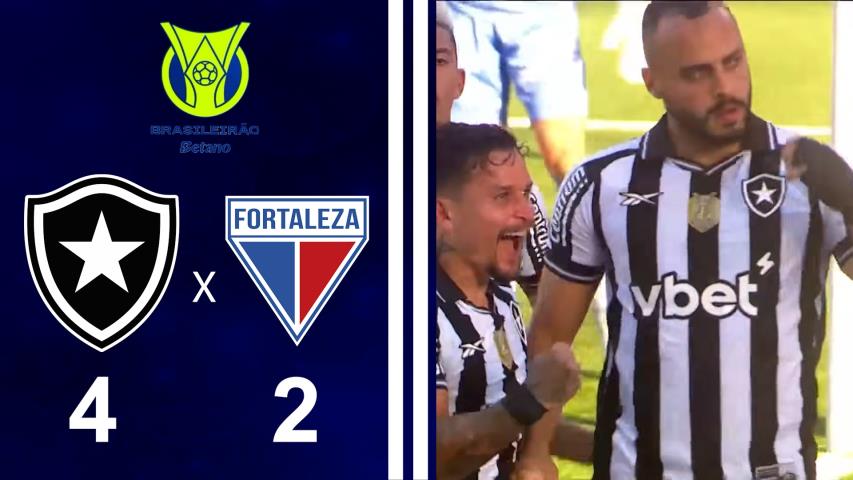Brasileiro Série a 2025 - 38ª Rodada - Botafogo 4x2 Fortaleza