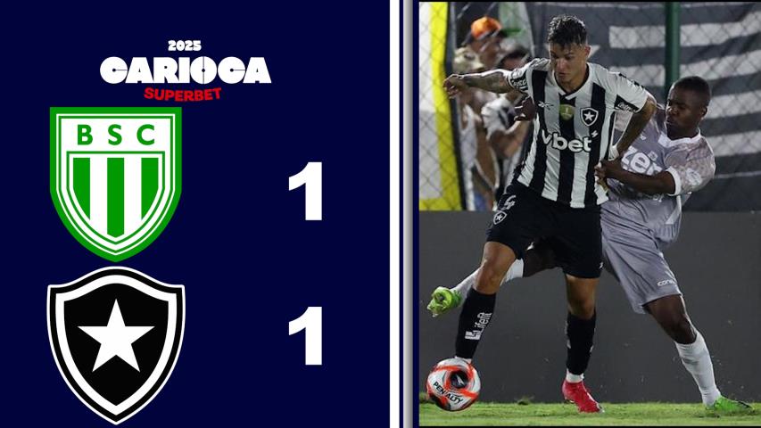 Carioca Superbet 2025 - Taça Guanabara - 10ª Rodada - Boavista 1x1 Botafogo