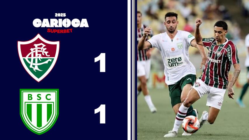 Carioca Superbet 2025 - Taça Guanabara - 7ª Rodada - Fluminense 1x1 Boavista