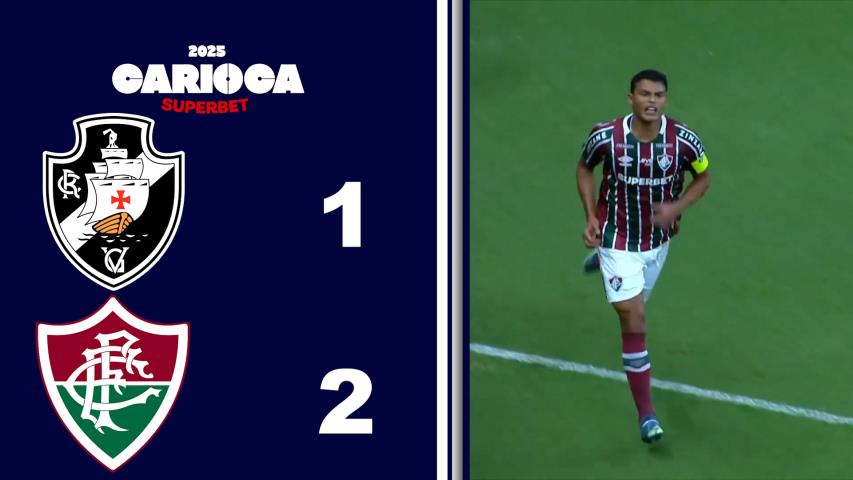 Carioca Superbet 2025 - Taça Guanabara - 8ª Rodada - Vasco 1x2 Fluminense