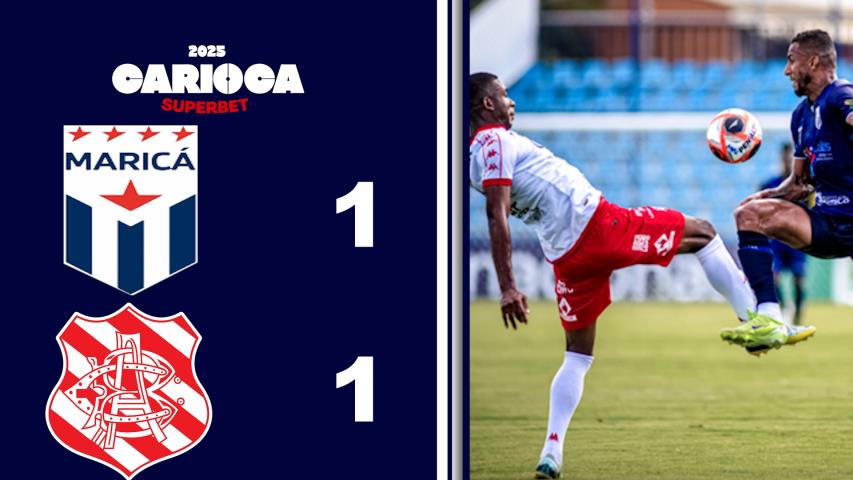 Carioca Superbet 2025 - Taça Guanabara - 9ª Rodada - Maricá 1x1 Bangu