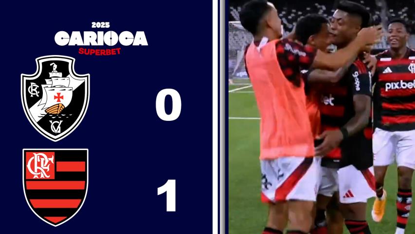 Carioca Superbet 2025 - Semifinal - Jogo de Ida - Vasco 0x1 Flamengo