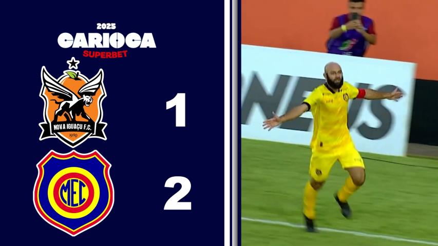 Carioca Superbet 2025 - Taça Rio - Semifinal - Jogo de Volta - Nova Iguaçu 1x2 Madureira