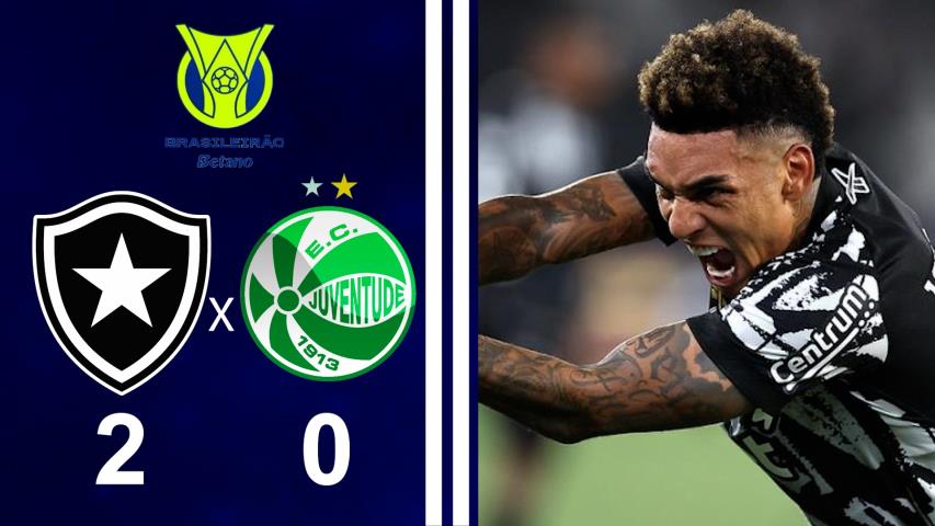 Brasileiro Série a 2025 - 2ª Rodada - Botafogo 2x0 Juventude