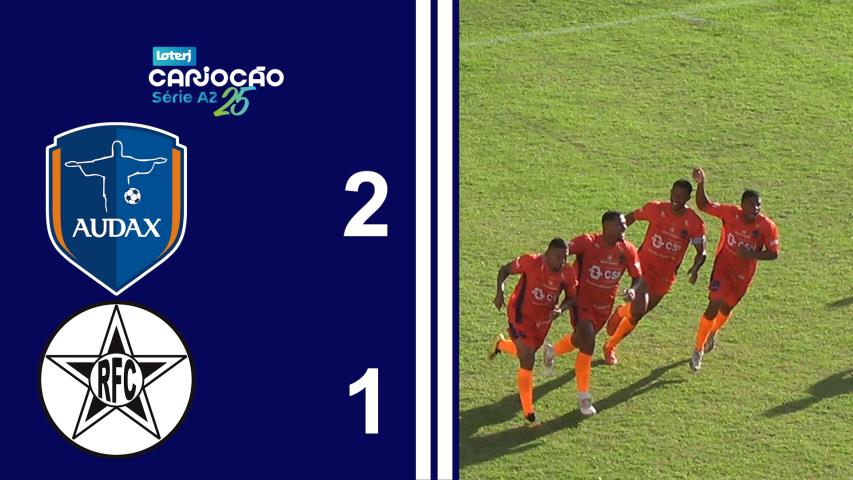 Cariocão Loterj Série A2 (2025) - Taça Santos Dumont - 1ª Rodada - Audax 2x1 Resende
