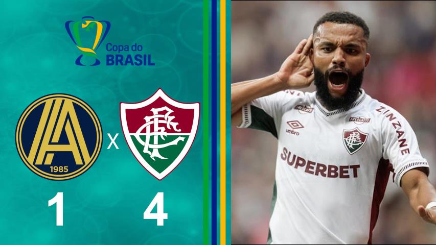 Copa do Brasil 2025 -3ª Fase - Jogo Volta - Aparecidense 1x4 Fluminense