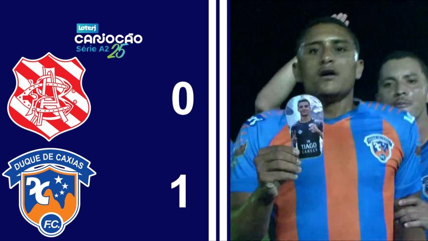 Cariocão Loterj Série A2 (2025) - Taça Santos Dumont - 3ª Rodada - Bangu 0x1 Duque de Caxias