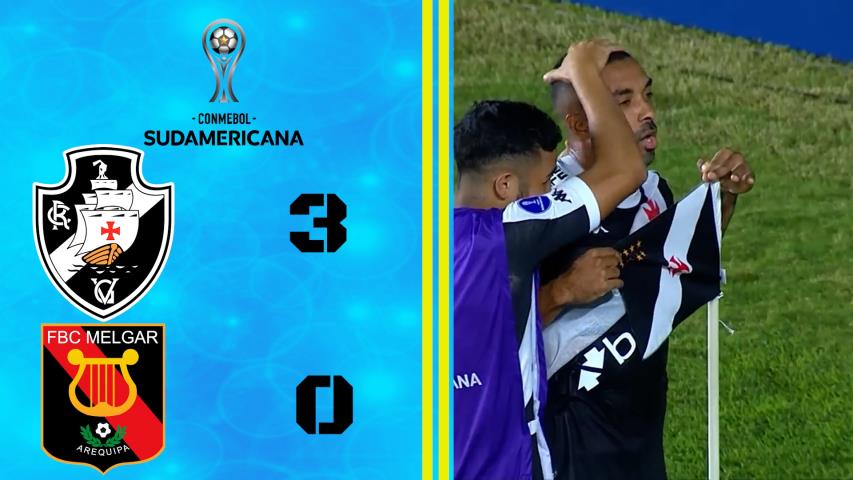 Copa Sulamericana 2025 - Fase de Grupo - 6ª Rodada - Vasco 3x0 Melgar