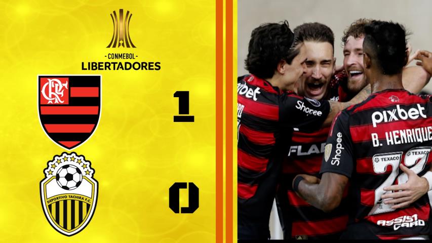 Copa Libertadores 2025 - Fase de Grupo - 6ª Rodada - Flamengo 1x0 Tachira