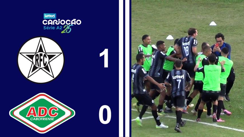 Cariocão Loterj Série A2 (2025) - Taça Santos Dumont - 7ª Rodada - Resende 1x0 Cabofriense