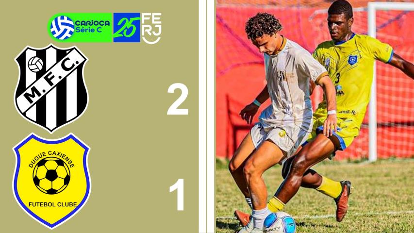 Carioca Série C Profissional (2025) - Taça Waldir Amaral - 4ª Rodada - Mesquita 2x1 Duque Caxiense