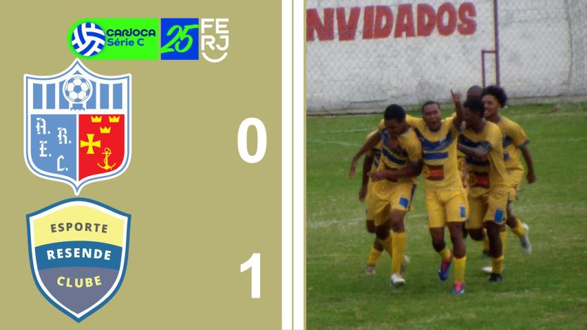 Carioca Série C Profissional (2025) - Taça Waldir Amaral - 2ª Rodada - Angra 0x1 Ec Resende