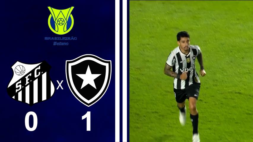 Brasileiro Série a 2025 - 11ª Rodada - Santos 0x1 Botafogo