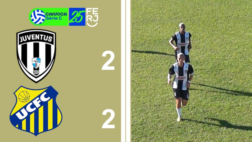 Carioca Série C Profissional (2025) - Taça Waldir Amaral - 6ª Rodada - Juventus 2x2 União Central