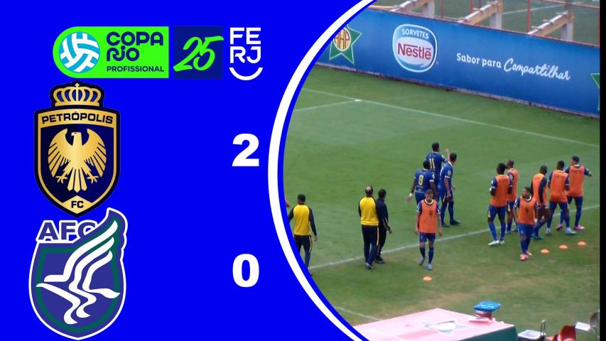 Copa Rio de Profissionais 2025 - 1ª Fase - Jogo de Volta - Petrópolis 2x0 Artsul