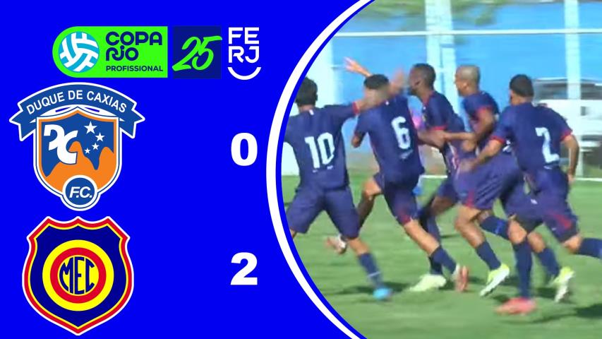 Copa Rio de Profissionais 2025 - 2ª Fase - Jogo de Ida - Duque de Caxias 0x2 Madureira