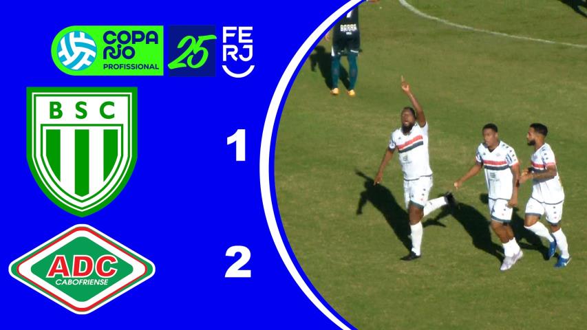 Copa Rio de Profissionais 2025 - 2ª Fase - Jogo de Volta - Boavista 1x2 Cabofriense