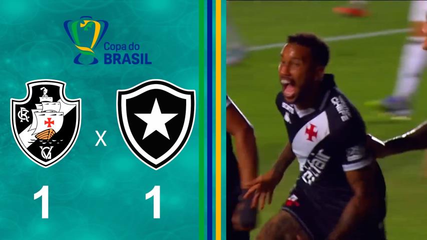 Copa do Brasil 2025 - Quartas de Final - Jogo de Ida - Vasco 1x1 Botafogo