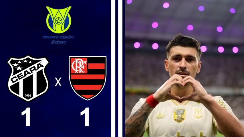 Brasileiro Série a 2025 - 18ª Rodada - Ceará 1x1 Flamengo