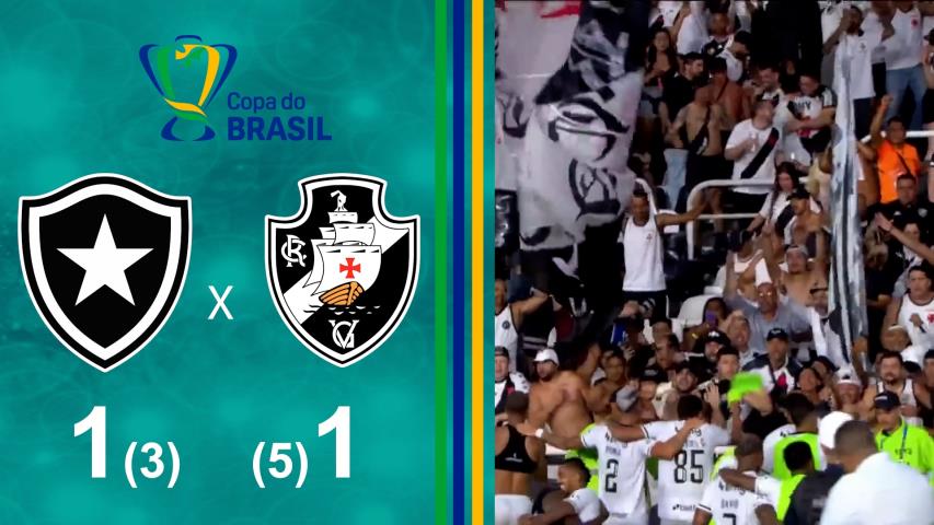 Copa do Brasil 2025 - Quartas de Final - Jogo de Volta - Botafogo 1 (3) X (5) 1 Vasco