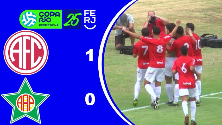 Copa Rio de Profissionais 2025 - Final - Jogo de Ida- Amrerica 1x0 Portguesa 