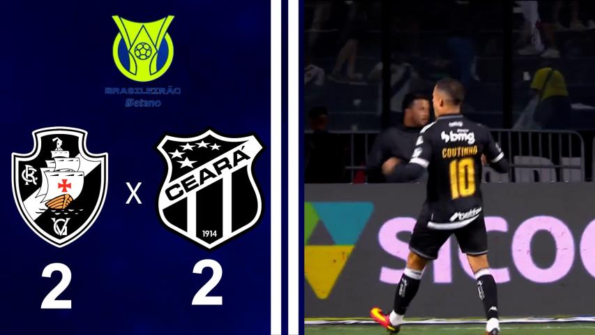 Brasileiro Série a 2025 - 23ª Rodada - Vasco 2x2 Ceará