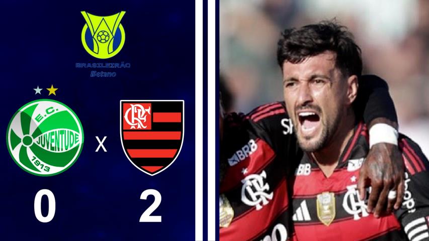 Brasileiro Série a 2025 - 23ª Rodada - Juventude 0x2 Flamengo 