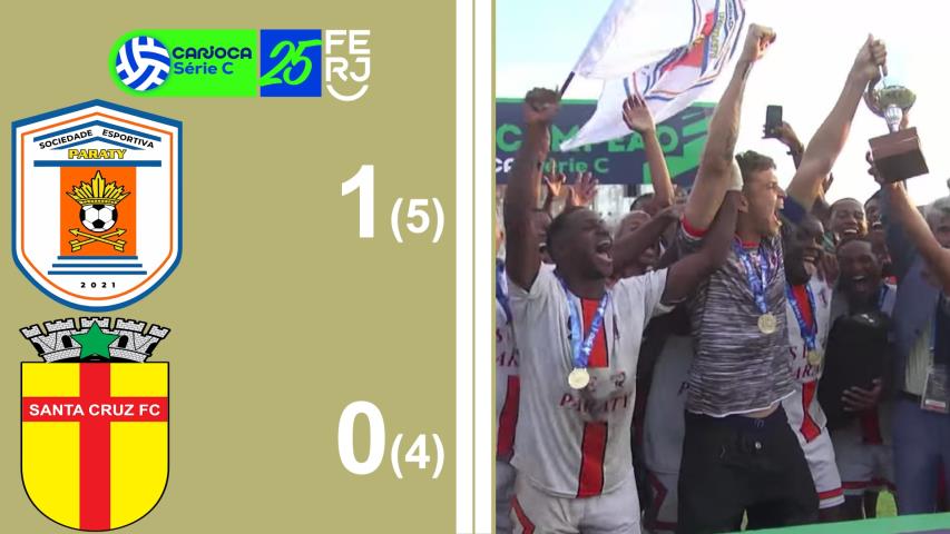 Paraty é Campeão da Série C 2025