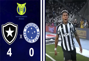 BRASILEIRO SÉRIE A 2026 - 1ª RODADA - BOTAFOGO 4X0 CRUZEIRO