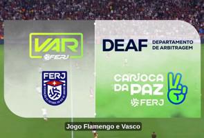 3ª Rodada - FLAMENGO X VASCO DA GAMA - Checagem de um Possível Cartão Vermelho